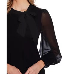 Cheap ✨ CeCe Mixed-Media Bow Sweater Alpine Green ✔️ -CeCe Sales Shop unnamed file 10