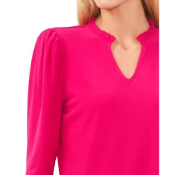 Discount 🎉 CeCe Button-Up Top Rich Black 😉