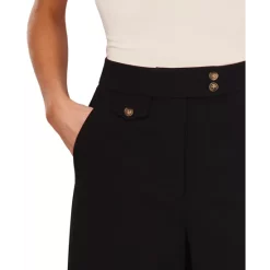 Hot Sale ⭐ CeCe 👩 Women's High-Rise Wide-Leg Pants Rich Black 🎁 -CeCe Sales Shop unnamed file 129