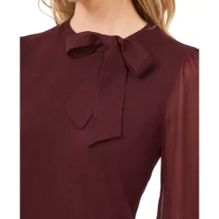 Cheap ✨ CeCe Mixed-Media Bow Sweater Alpine Green ✔️ -CeCe Sales Shop unnamed file 13