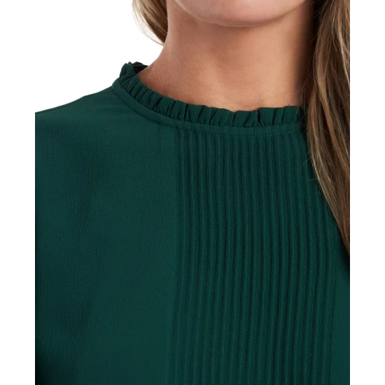 Best Sale π CeCe Smocked Pintuck Top Soft Ecru β¨ 6 Best Sale π CeCe Smocked Pintuck Top Soft Ecru β¨ - Image 6