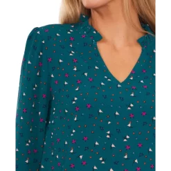 Discount 💯 CeCe 👩 Women's V-Neck Imitation Pearl Detail Cable Vest Light Heather Grey 🔥 -CeCe Sales Shop unnamed file 190