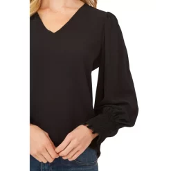 Best deal 🥰 CeCe Bow Tie Ruffle Blouse Soft Ecru 🌟