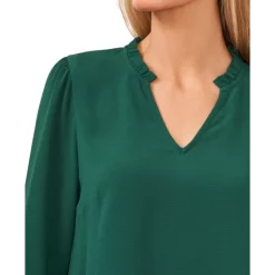 Top 10 🔔 CeCe Wide-Leg Belted Moss Crepe Pants Rich Black 👍