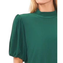 Deals ⌛ CeCe 👩 Women's Cotton Bow Elbow-Sleeve Sweater Antique White 🤩