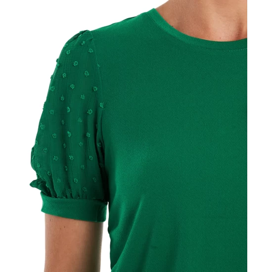 Best deal 😀 CeCe Tie-Cuff Blouse Claret Red 👏 2 Best deal 😀 CeCe Tie-Cuff Blouse Claret Red 👏 - Image 2