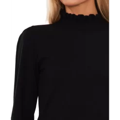 Budget 🔔 CeCe 👩 Women's Long Sleeve Button-Up Bow Blouse Bright Ruby ⭐