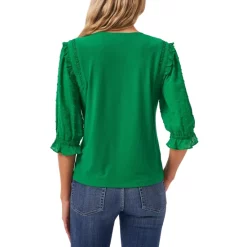 Best deal ⌛ CeCe 👩 Women's Solid Ruffled-Front A-Line Mini 👗 Skirt Rich Black 🥰 -CeCe Sales Shop unnamed file 316