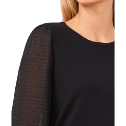 Brand new ๐ CeCe Tie-Neck Peplum Hem Blouse Luminous Red ๐