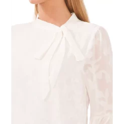 Discount 🧨 CeCe 👩 Women's Pintucked Ruffle-Shoulder Blouse Rich Black 😉