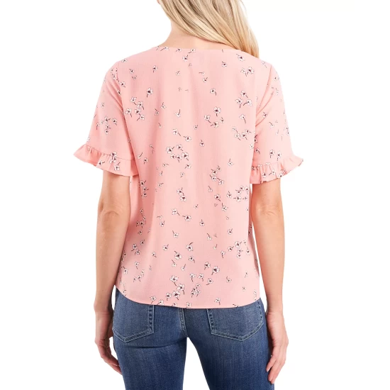 Cheapest ๐ CeCe Mixed Media Bow-Neck Button-Down ๐ Dress Rich Black ๐ 1 Cheapest ๐ CeCe Mixed Media Bow-Neck Button-Down ๐ Dress Rich Black ๐