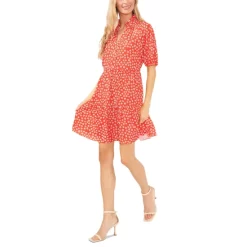Best reviews of ✔️ CeCe 👩 Women's Tiered V-Neck Baby Doll 👗 Dress 🍬 Candy Apple ⌛ -CeCe Sales Shop unnamed file 391