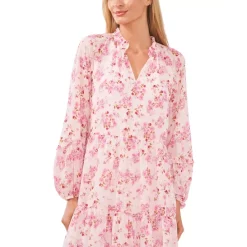 Deals 🧨 CeCe 👩 Women's Sleeveless Tie Neck Blouse Vivid Green 😉