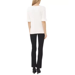 Cheap 🔥 CeCe 👩 Women's Babydoll Short-Sleeve 👗 Dress Rich Black 👏