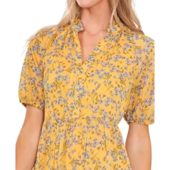 Discount ๐งจ CeCe Sheer-Sleeve Cotton Top Antique White ๐ฏ