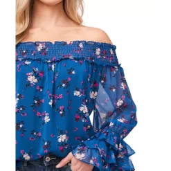 New 🥰 CeCe Ruffled V-Neck Tie Top Rich Black 🛒 -CeCe Sales Shop unnamed file 501