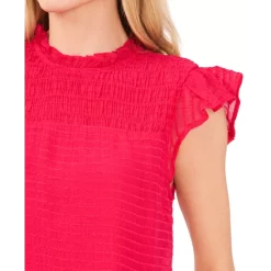 Brand new ✨ CeCe Ruffled Tie-Neck Blouse Lush Green 🔥 -CeCe Sales Shop unnamed file 510