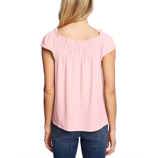 Deals ๐ฅฐ CeCe Cotton Tie-Neck Top Rich Black ๐ 2 Deals ๐ฅฐ CeCe Cotton Tie-Neck Top Rich Black ๐ - Image 2