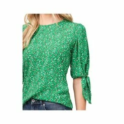 Best reviews of 🔥 CeCe Printed Tie-Sleeve Top Soft Emerald 🔥 6 Best reviews of 🔥 CeCe Printed Tie-Sleeve Top Soft Emerald 🔥 -CeCe Sales Shop unnamed file 644