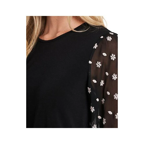 Best reviews of 🎁 CeCe Puff-Sleeve Knit Top Rich Black 👏 2 Best reviews of 🎁 CeCe Puff-Sleeve Knit Top Rich Black 👏 - Image 2