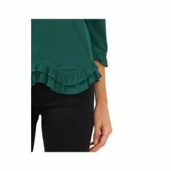 Flash Sale 🎁 CeCe Ruffle-Hem Top Luminous Red 🔥 -CeCe Sales Shop unnamed file 759