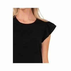 Cheapest 🔔 CeCe 👩 Women's Smocked-Yoke Knit Top Ocean Blue ✨ -CeCe Sales Shop unnamed file 805