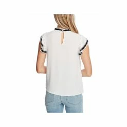 Best reviews of 🎉 CeCe Flutter-Sleeve Smocked Top Soft Ecru 😀 -CeCe Sales Shop unnamed file 817