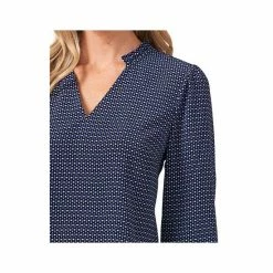 Wholesale ⭐ CeCe Ruffled 3/4-Sleeve Top Garden Geo 🎁 -CeCe Sales Shop unnamed file 822