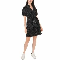 Best reviews of 😍 CeCe 👩 Women's Short-Sleeve Baby Doll Tiered 👗 Dress Rich Black 🎁